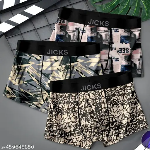 Men's Ultra-Comfort Nylon Underwear with Stretch & Anti-Bacterial Protection